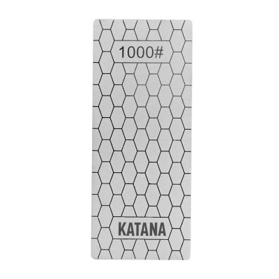 Ручная алмазная шлифовальная пластина KATANA зернистостью 1000 для обработки кромки плитки из керамики, керамогранита, гранита и мрамора Ручная алмазная шлифовальная пластина KATANA зернистостью 1000 для обработки кромки плитки из керамики, керамогранита, гранита и мрамора